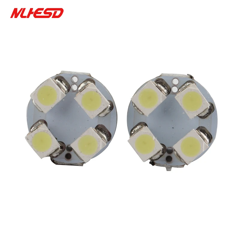 100 шт белый 501 W5W T10 1210 3528 4 Smd Led 168 194 лампочки Canbus сигнала угловой светильник лампа