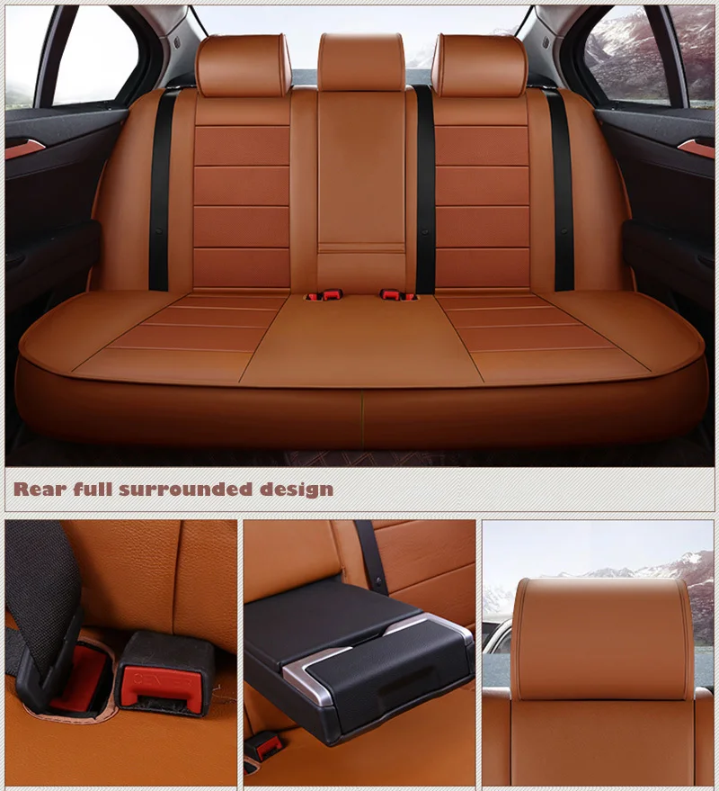 Кожаный чехол для автокресла из воловьей кожи на заказ для Chevrolet EPICA LOVA Малибу каптива TRAX Spark Cruze Camaro аксессуары для стайлинга автомобилей
