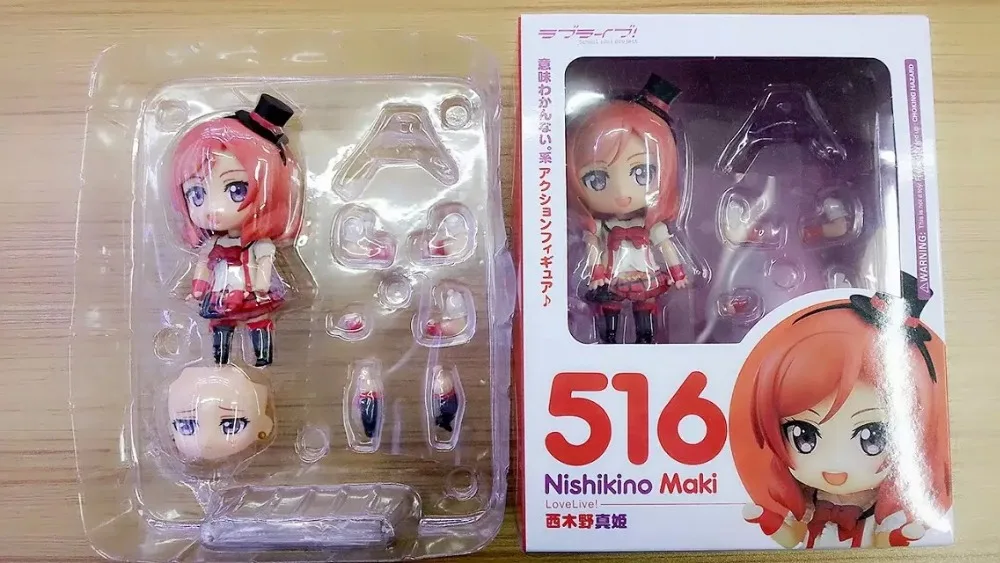 Новая горячая распродажа Q ver. 516 # LoveLive! школьная idol Проекта Маки Nishikino 10 см ПВХ