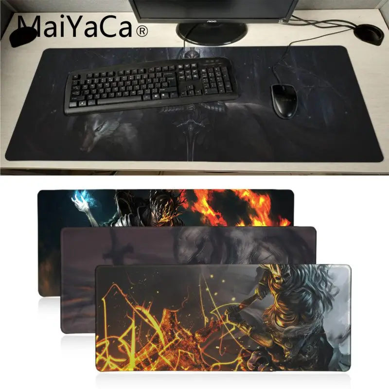 

MaiYaCa Your Own Mats Dark Souls war gamer play mats Mousepad Large Gaming Mouse Pad Lockedge Mouse Mat Keyboard Pad