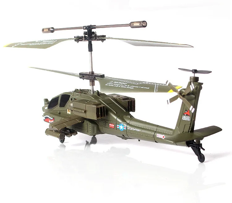 3.5 ch НОВЫЙ Сыма S109G Мини Инфракрасный Apache Акула S109 RC Крытый Вертолет P2 | Игрушки и