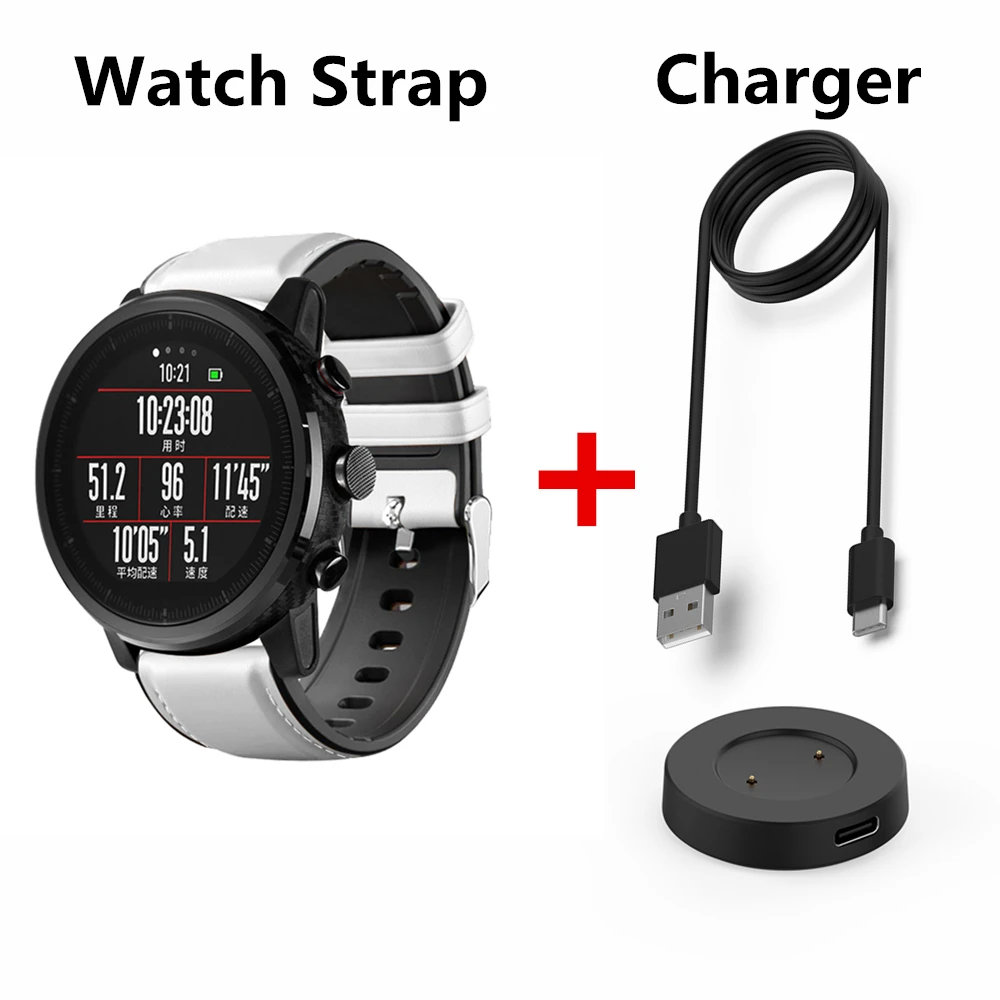 Ремешок для huawei Watch зарядное устройство GT силиконовый ремешок для часов Honor Watch Magic 22 мм кожаный браслет для huawei GT активные ремни