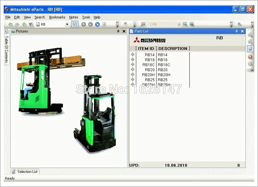 Склад грузовиков (LinkOne) 2021 для Mitsubishi