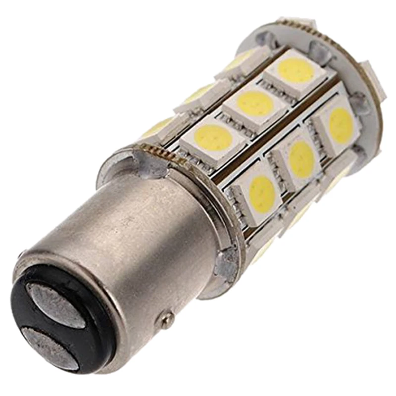 2x1157-T25 BAY15D P21 / 5W 27 SMD5050 12V Светодиодный светильник белый | Автомобили и мотоциклы