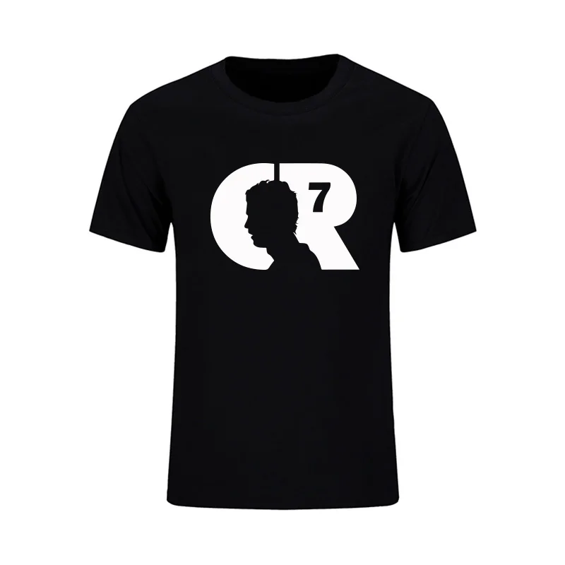 2019 Summer Cristiano Ronaldo Men's T-Shirt CR7 Custom T Shirts Design Barcelona Cotton Tops Camiseta Masculina | Мужская одежда