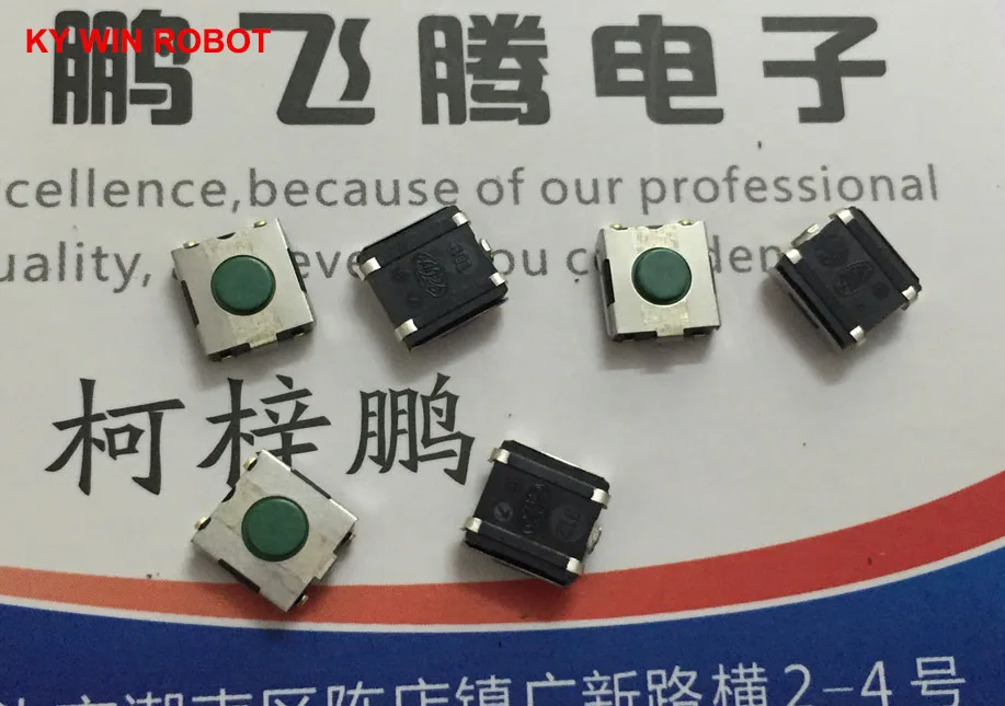 10 шт./лот японский ALPS SMD тактовый переключатель 6*6*2 5 кнопочный 2 контактный