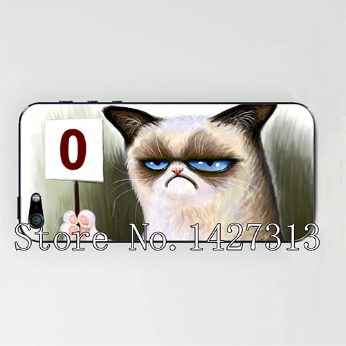 Cute Grumpy Cat For IPhone 4 4S Case |