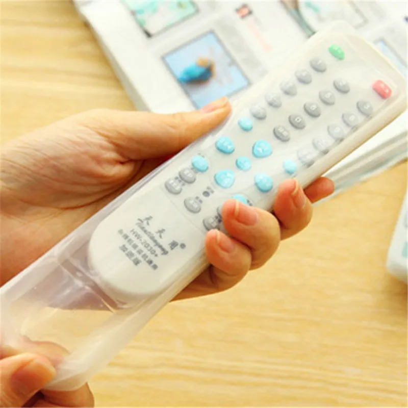 1pcs Silicone Video TV Air Condition Remote Controler Protective Cases Cover Waterproof Dust Protector Pouch Storage Bags | Дом и сад