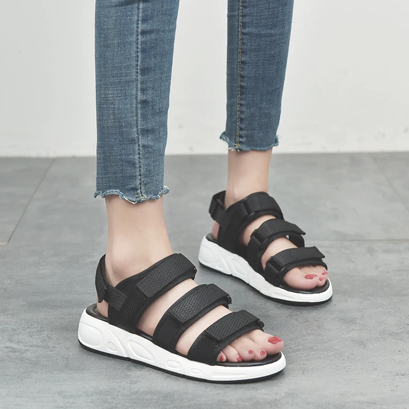 Platform Sandals Women Casual Beach Shoes Soft and Comfortable Summer Outdoor Sandals Platform Sneakers Ladies Sports Shoes