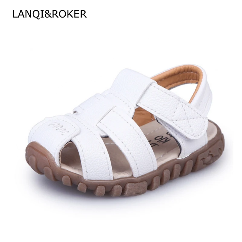 2019 летние мягкие модные детские сандалии для детей Нескользящие дышащие