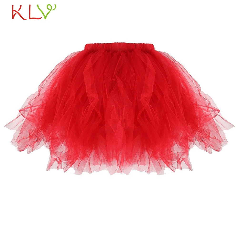 Women Skirt-C Женские юбки-пачки для взрослых и детей, Rok Dames, пышная фатиновая Сексуальная Мини плиссированная юбка на талии, Faldas Mujer Moda De Verano 18Jan18 - Цвет: Women Skirt-C