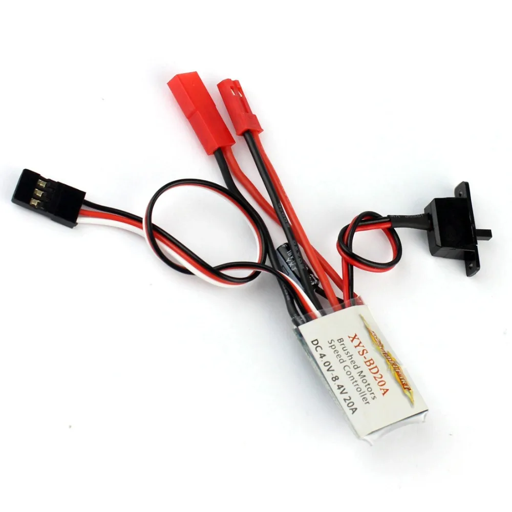 Регулятор скорости двигателя автомобиля F05615 20A с щеткой ESC функцией тормоза для