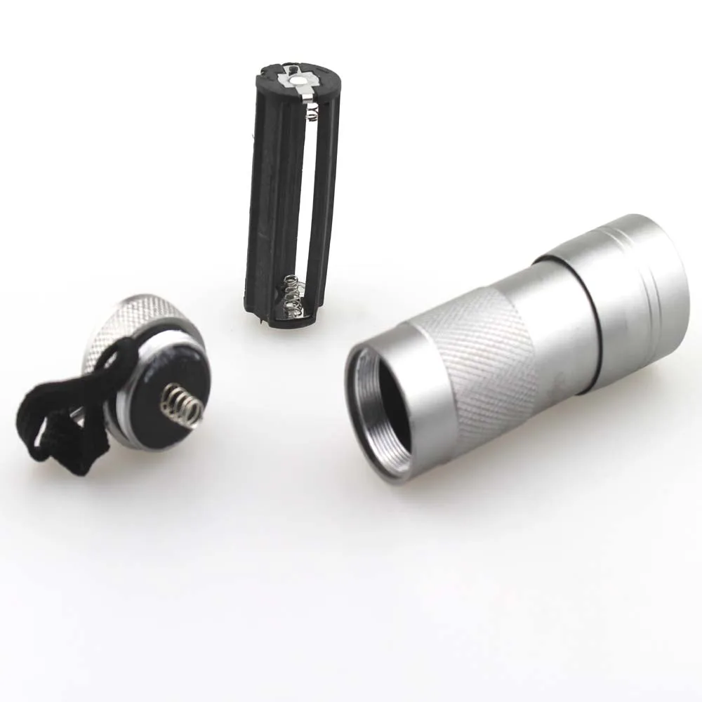 12 шт. 395nm УФ светодиодный фонарик (3xaaa)|flashlight led|led torch flashlightflashlight led bulb |