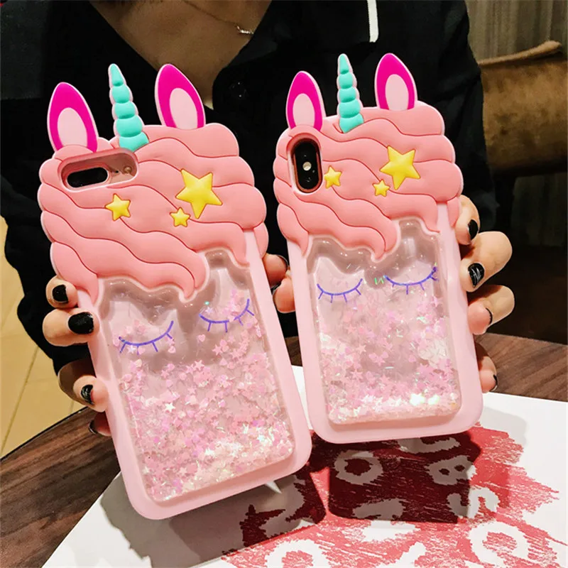 3D силиконовый чехол с изображением зыбучих песков единорога для Xiao mi redmi 4A 4X чехол redmi note 4 4X Note 5A pro Чехол fundas mi 5X A2 чехол