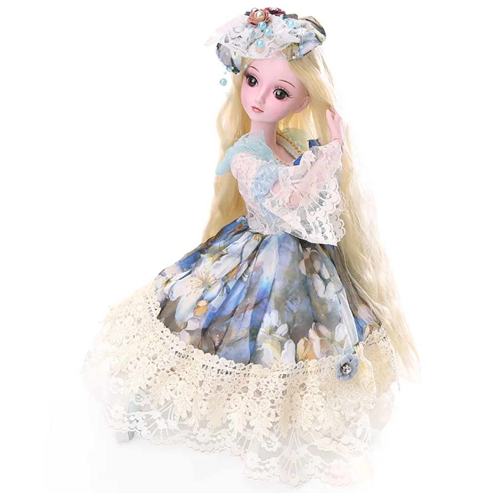 1/3 BJD кукла 60 см/23,6 ''Высота 19 шарнирные куклы(парик+ обувь+ одежда+ волосы+ глаза+ макияж) коллекция игрушек