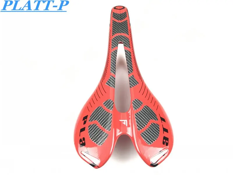 PLATT-RED, сверхлегкое седло из углеродного волокна для горного велосипеда, углеродное седло, sillin bicicleta selle italia, велосипедные подушки для сидений