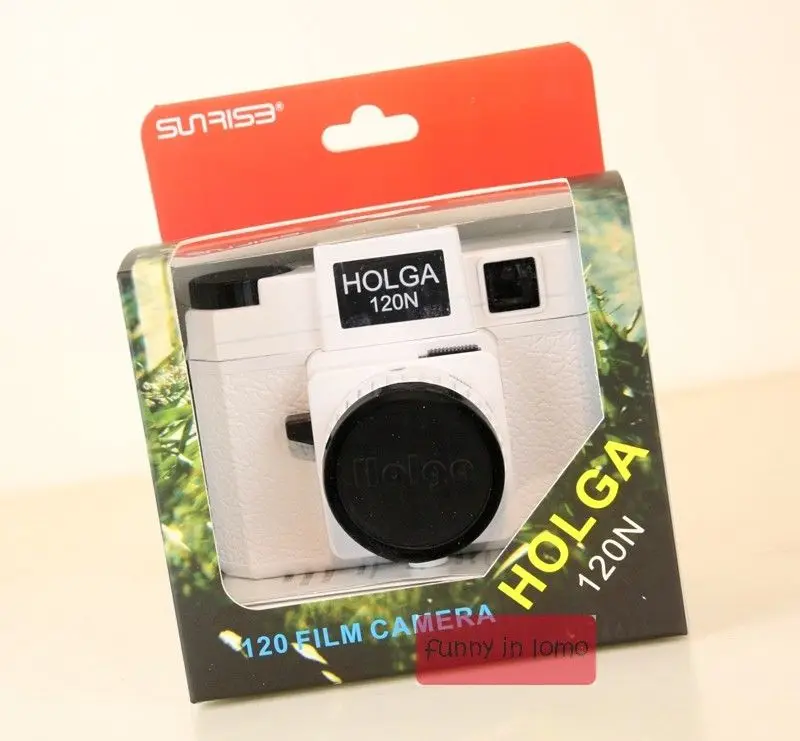Камера HOLGA 120 среднего формата 120N / N белая Ломография Lomo Kodak Fujifilm|Плёночные и
