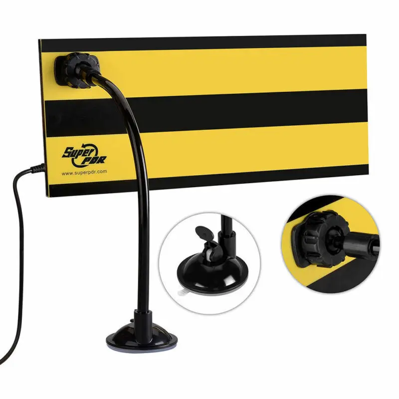 

PDR Strip Line Board Paintless Dent Repair Tool Kit PDR Lamp Reflector Board Dent Detector for Car Body Dent Remove