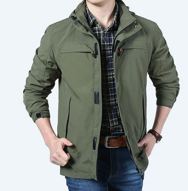2017 NEW men's Jacket Men casual Outerwear Jackets free shipping | Мужская одежда