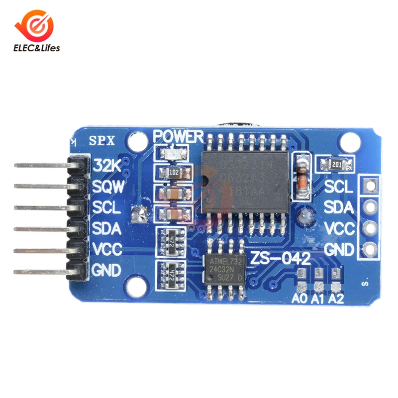 Новый оригинальный модуль памяти DS3231 AT24C32 IIC Precision RTC в реальном времени ZS 042 для
