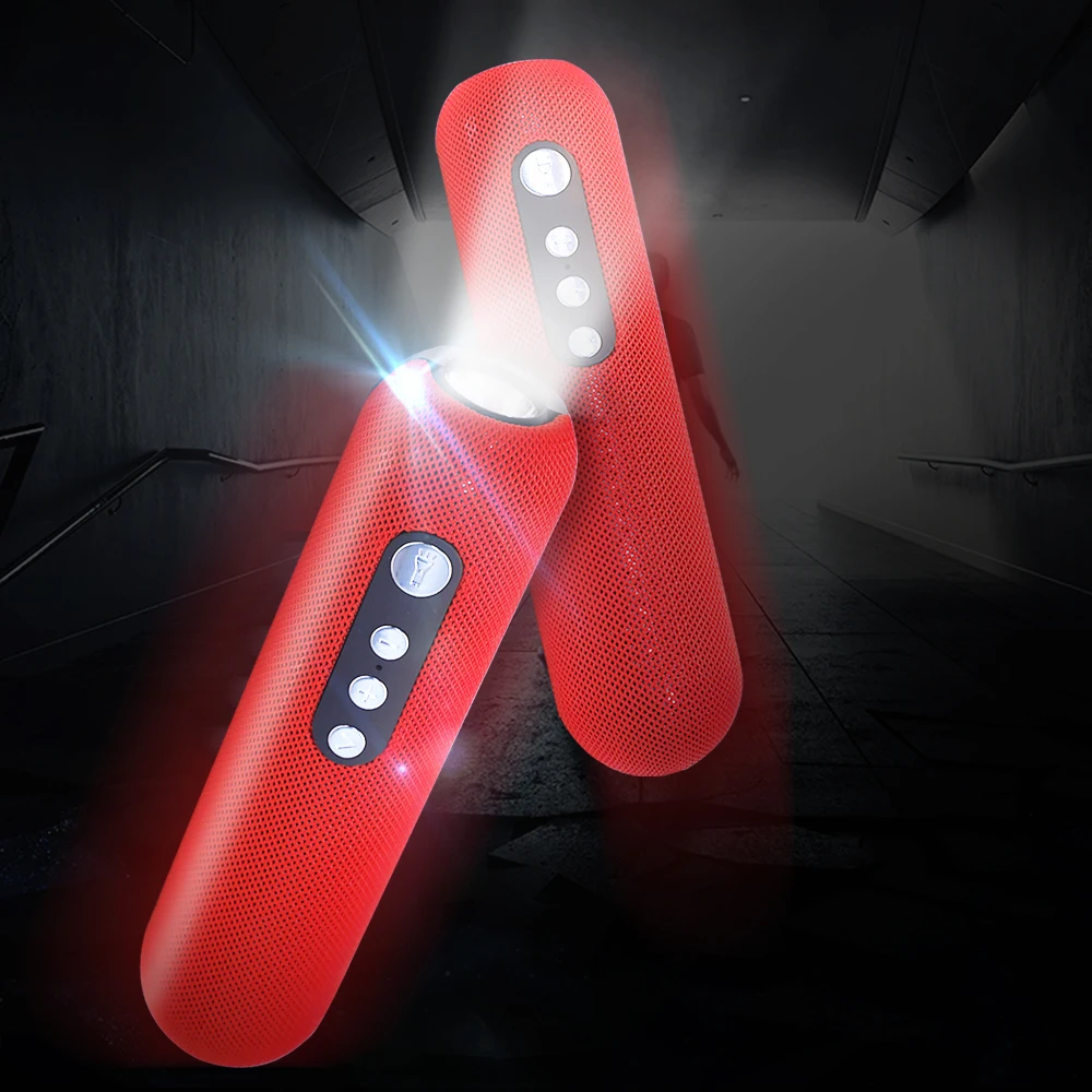 VOTH Bluetooth динамик Портативный беспроводной открытый с фонариком звуковая система