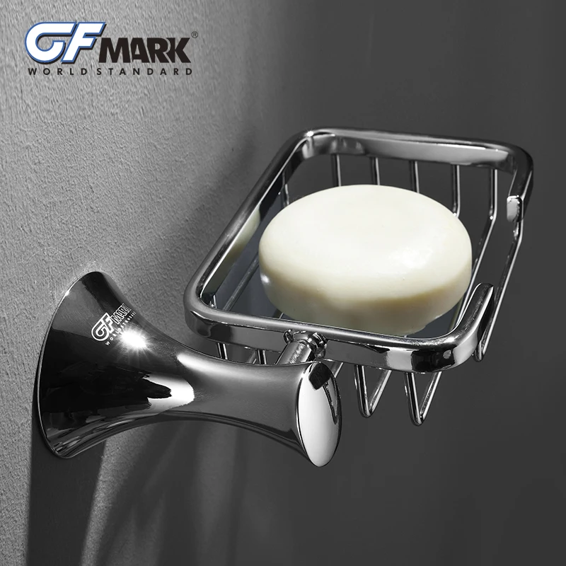 GFmark цинковый сплав держатель для мыла хромированная насадка мытья посуды