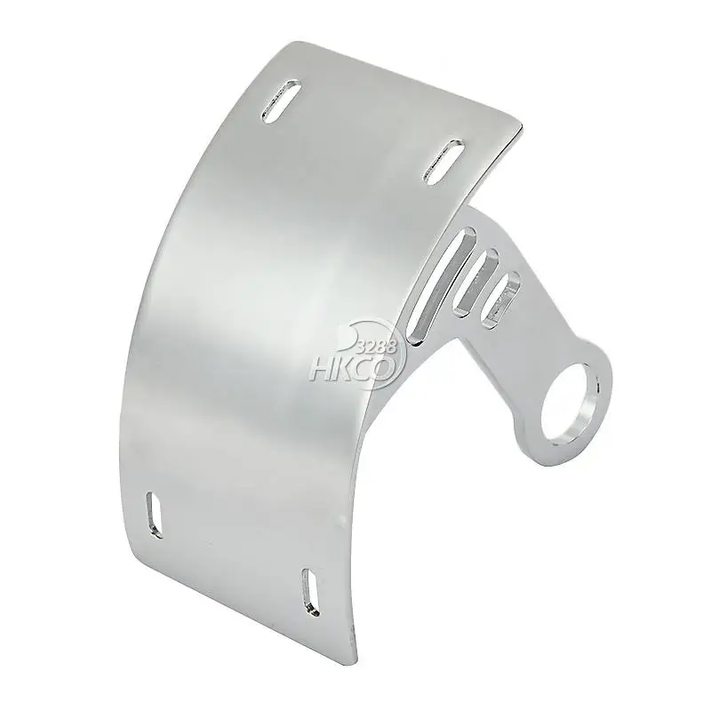 

Серебристая изогнутая бирка Номерного Знака Держатель Для Yamaha YZF R6 06 07 08-12