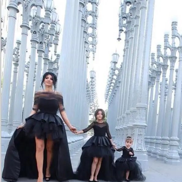 Новые платья с цветами для девочек платье длинными рукавами вечеринки причастия