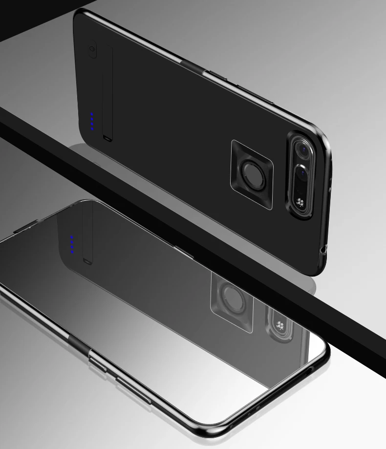 Чехол для аккумулятора 6800 мА/ч для huawei V20, чехол для внешнего аккумулятора, тонкое быстрое зарядное устройство, внешний аккумулятор, чехол для huawei Honor V20