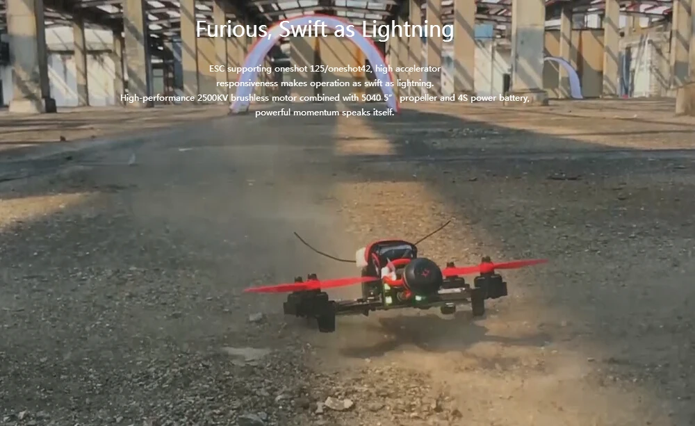 Walkera Furious 215 BNF версия(без передатчика) с камерой 600TVL RC Квадрокоптер гоночный Дрон(с зарядным устройством и батареей