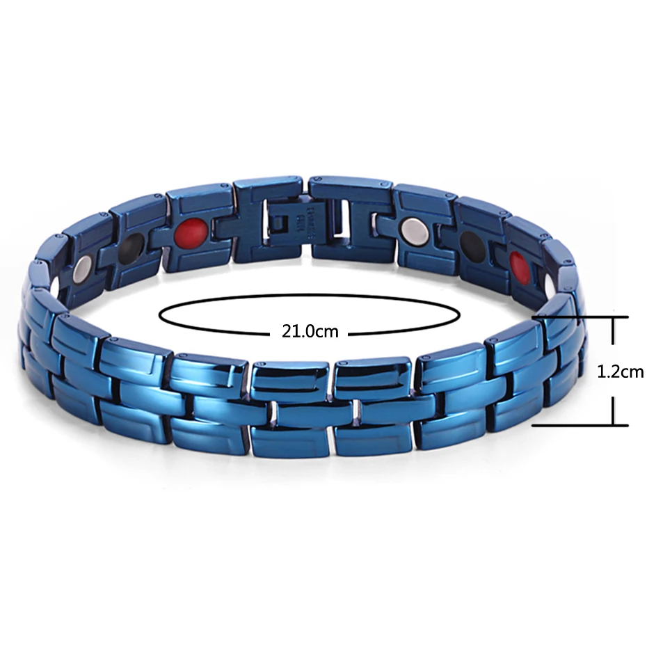 Восстанавливающий магнитный браслет Rainso мужские браслеты из нержавеющей стали