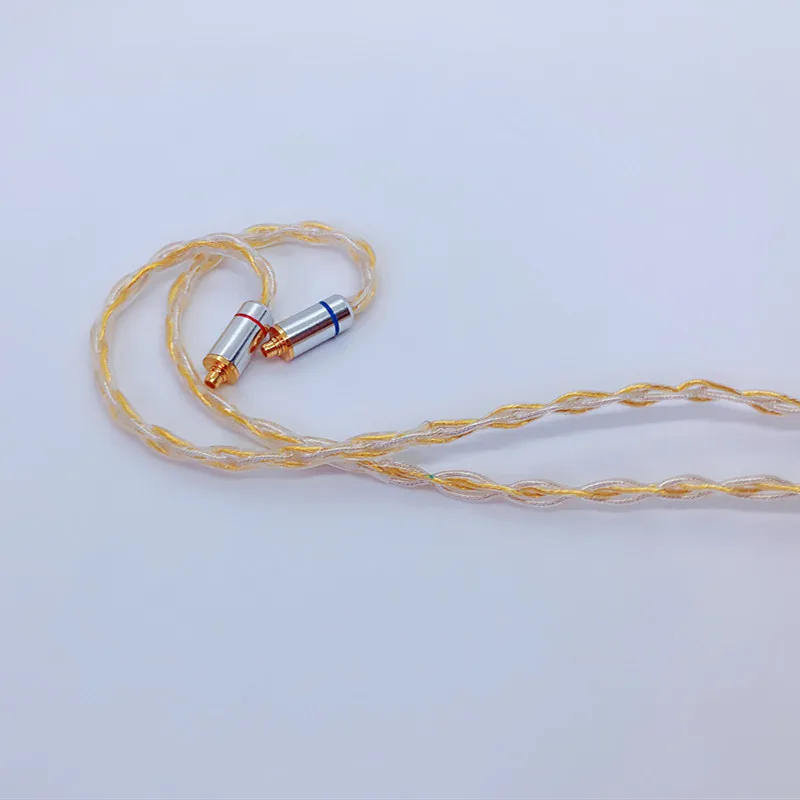 APTX HD Bluetooth кабель 5,0 APTX LL APTX AAC 2PIN MMCX 4 смешанный OCC посеребренный кабель микрофон для TF10 W4R IE80S UE QCC3034 CSR8675