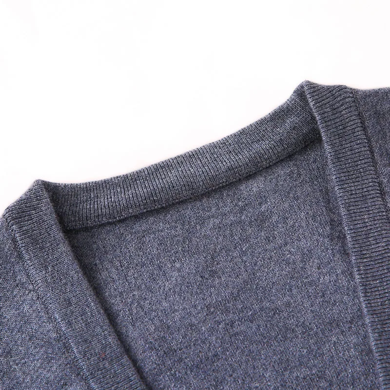 2017 новое поступление теплый кардиган-пальто Вязаная кофта без рукавов для мужчин