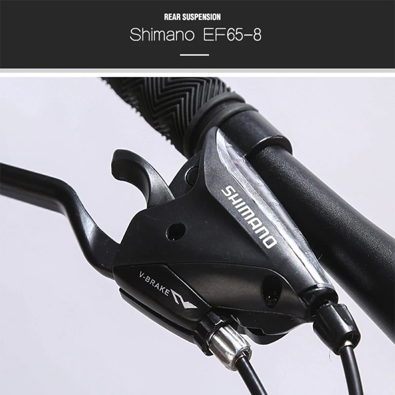 LAUXJACK Горный велосипед стальная рама 24 скорости Shimano 26&quot литые колеса | Спорт и