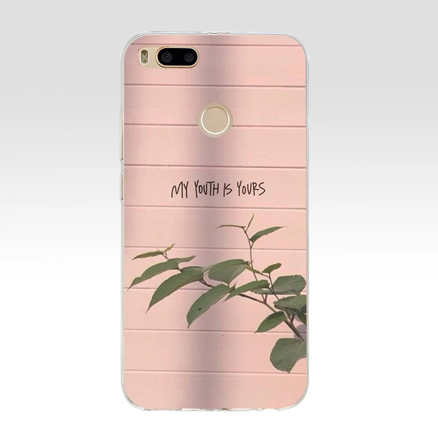 317WE розовый мраморный Мягкий Силиконовый ТПУ чехол для телефона для xiaomi redmi 4A 4X note 4 4x mi A1 A2 lite - Цвет: 12