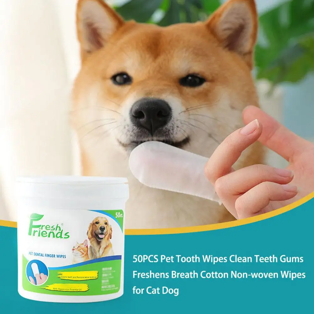 ПЭТ салфетки для зубов чистка десен освежает дыхание х/б перчатке нетканый