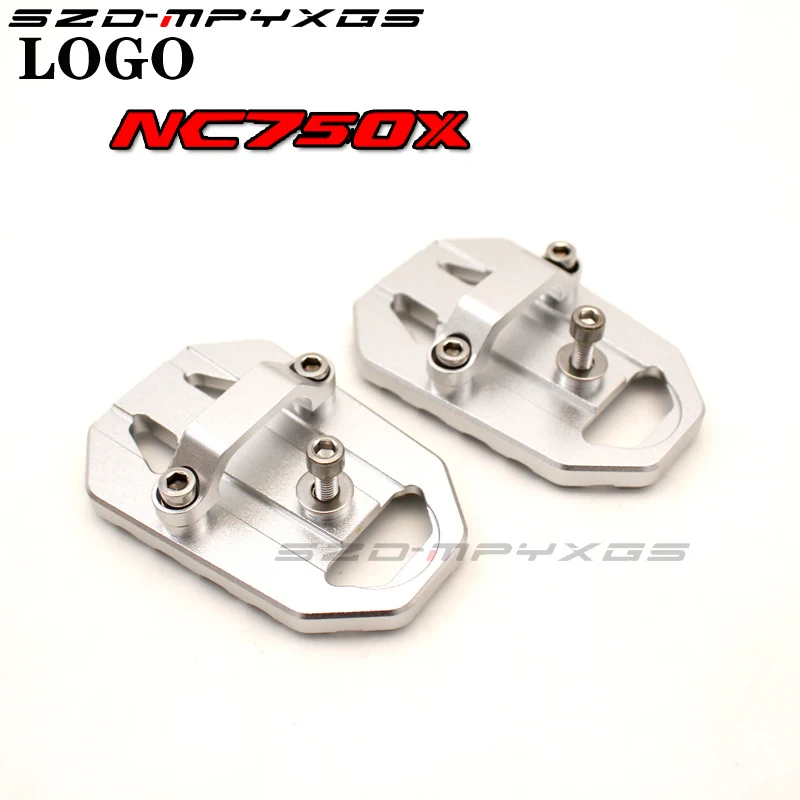 NC750X-Silver Мотоцикл с ЧПУ Черный ног колышки для HONDA NC 700/750 NC700X NX700S NC750X NC750S 2012 2013 - Цвет: NC750X-Silver
