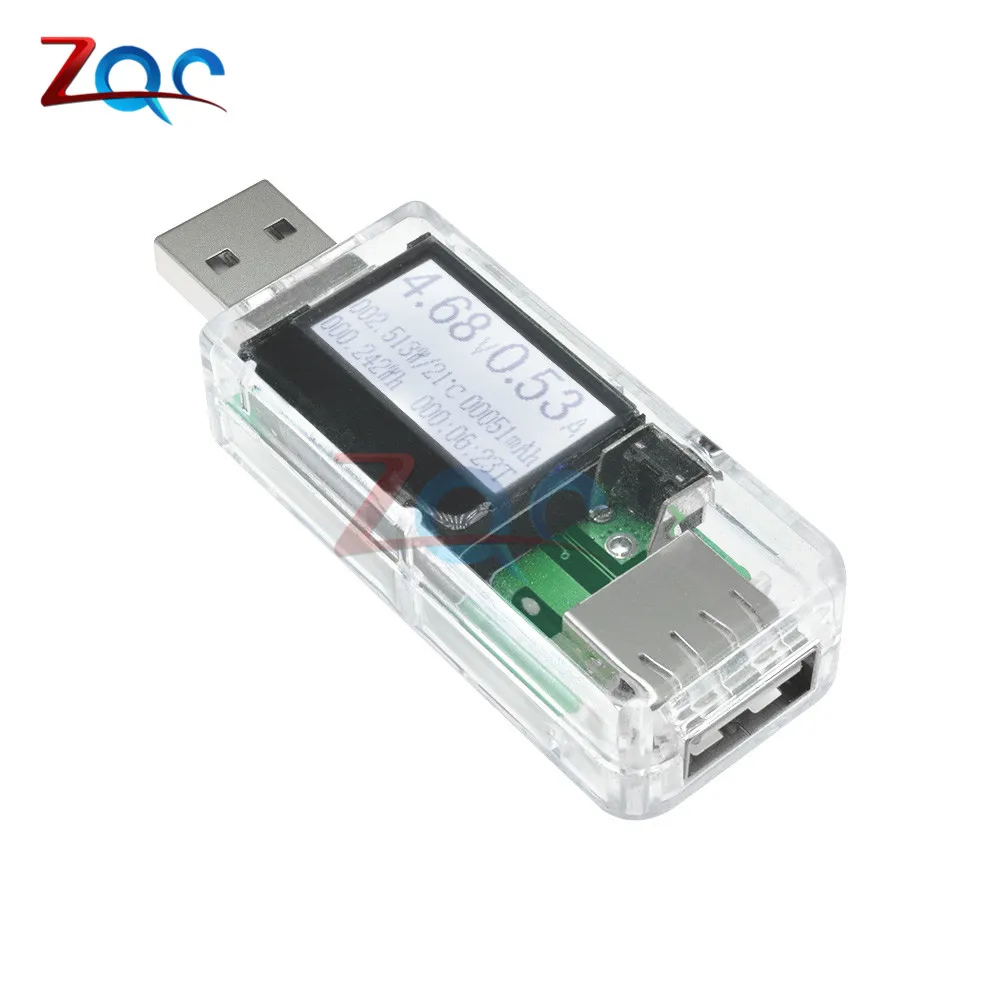 USB цифровой вольтметр Амперметр измеритель напряжения тока USB детектор питания Тестер батарея Емкость энергии время Многофункциональный тестер