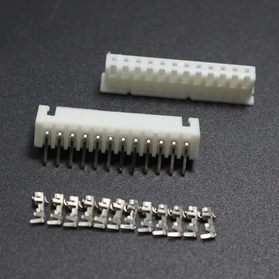 25sets XH2.54-12P Connector 2.54mm 12Pin XH right angle Header + Housing Terminal for PCB Car Automotive | Обустройство дома