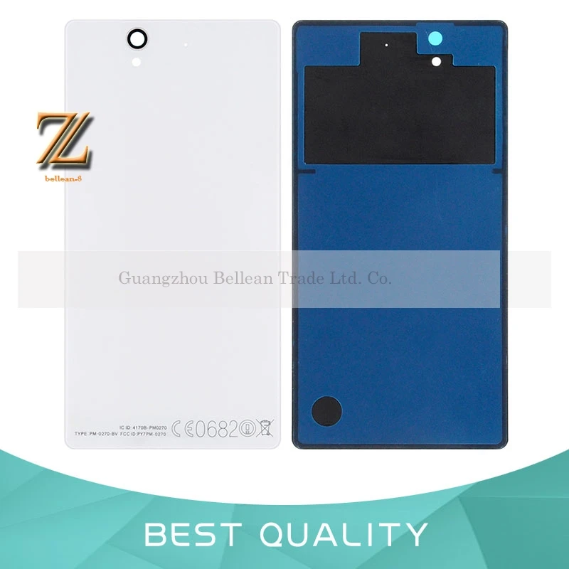 1 шт. для Sony Z C6603 c6602 задняя крышка L36 L36h Lt36 батарейный корпус стеклянный чехол
