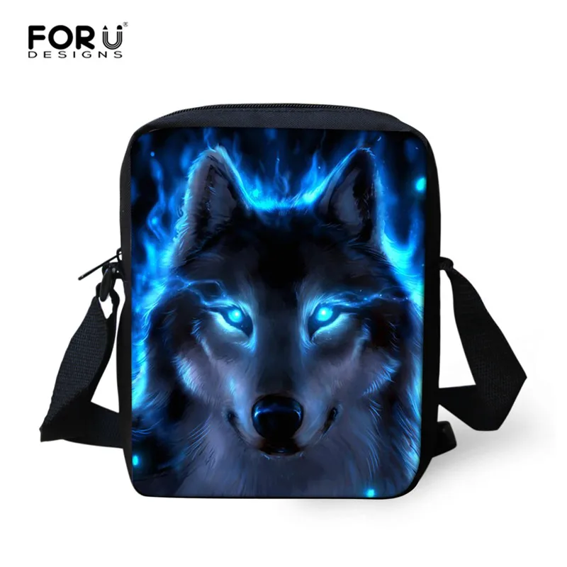 Z2264E FORUDESIGNS/рюкзак с крутым волком для подростков, мальчиков, девочек, сумки для книг, дорожная детская школьная сумка, набор для детей, Сумка с галактикой, Mochila escolar - Цвет: Z2264E