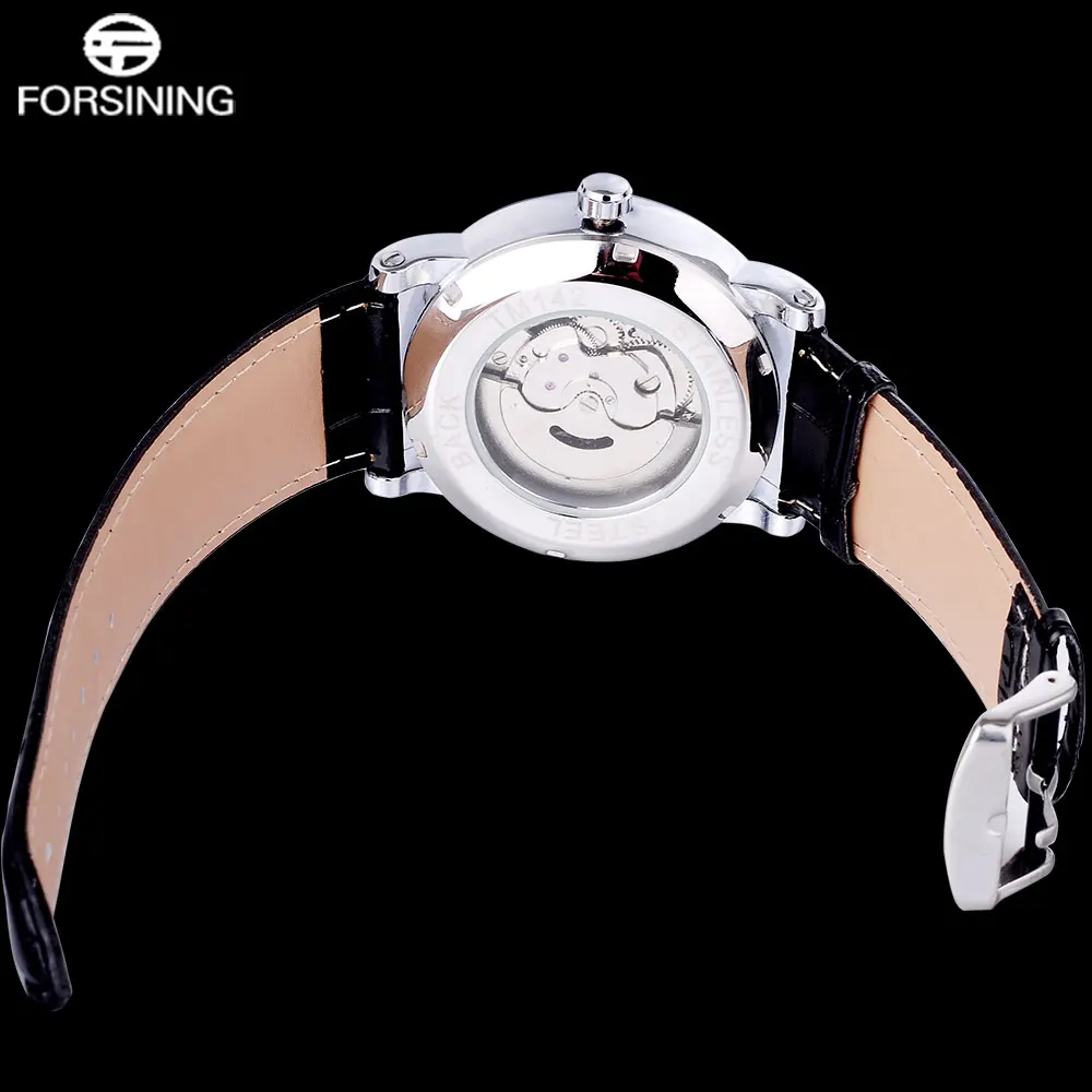 FORSINING 2017 повседневные роскошные часы мужские автоматические механические модные