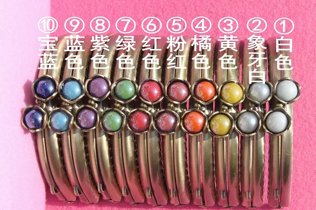 Оптовая продажа бронзовая металлическая рамка для кошелька 8 5 см с узором в виде