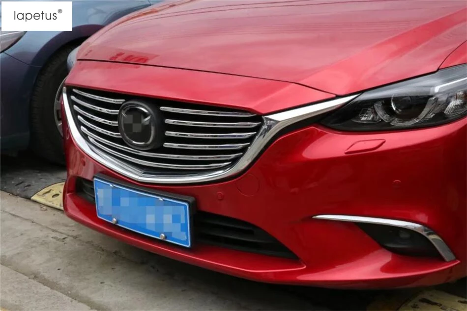 Lapetus Аксессуары для Mazda 6 Atenza Sedan & Wagon 2016 2017 Передняя решетка гриль полоса литьевая
