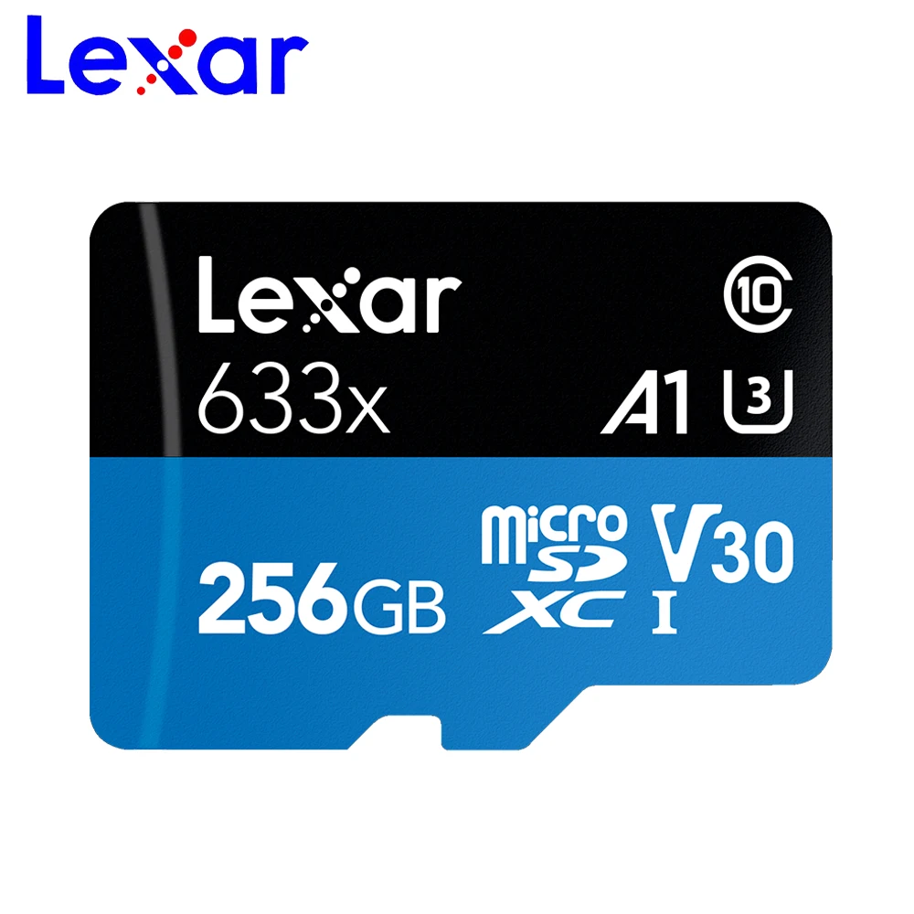 Lexar 633X Micro SD de 32 Гб 128 Гб 64 Гб 256 ГБ tarjeta 512 Гб Micro SD de 16 Гб SD/tarjeta de memoria Flash TF 32 64 128 Гб microSD