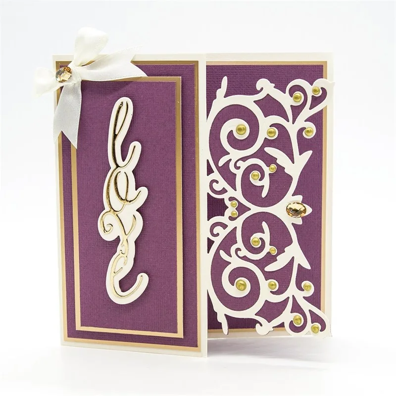 Многослойная рамка в форме цветка новые металлические трафареты для высечки