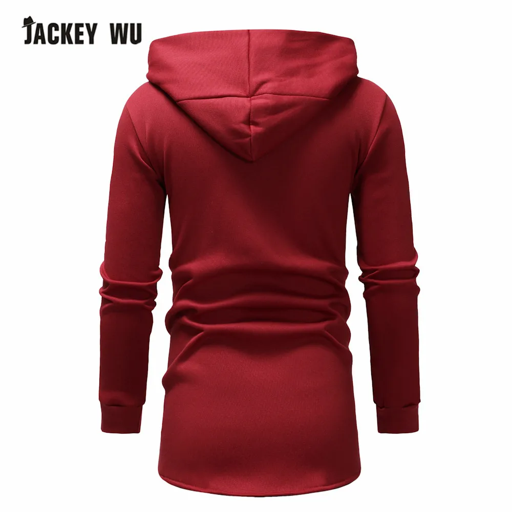 Бренд JACKEYWU мужские толстовки 2019 модный кардиган с буквенным принтом однотонная