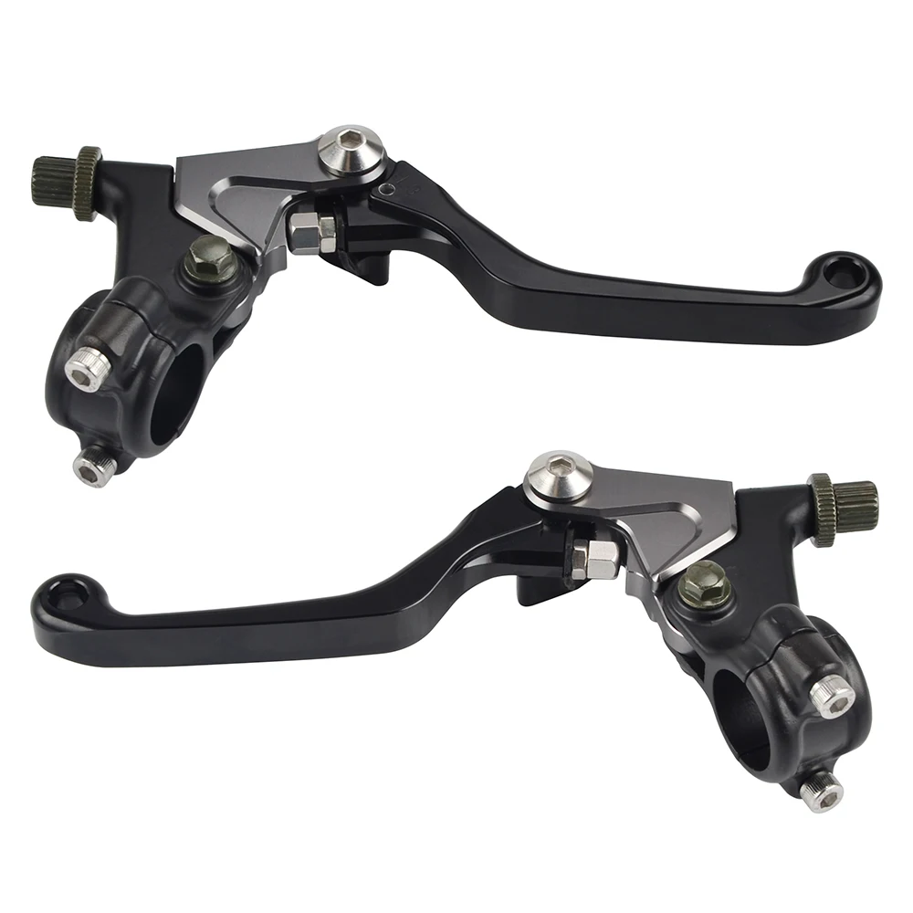 

H2CNC Shorty Brake Clutch Levers For Honda CRF100F 70F 80F 2004-2009 MR175K 125K 250K Elsinore 1975 TL125K 250K Trials 1973-1976