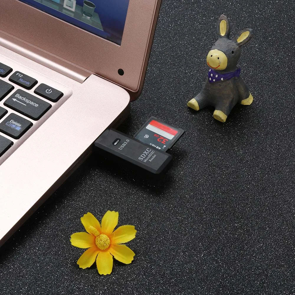 Устройство для чтения карт памяти Ультра высокая скорость 2 в 1 USB 3 0 устройство
