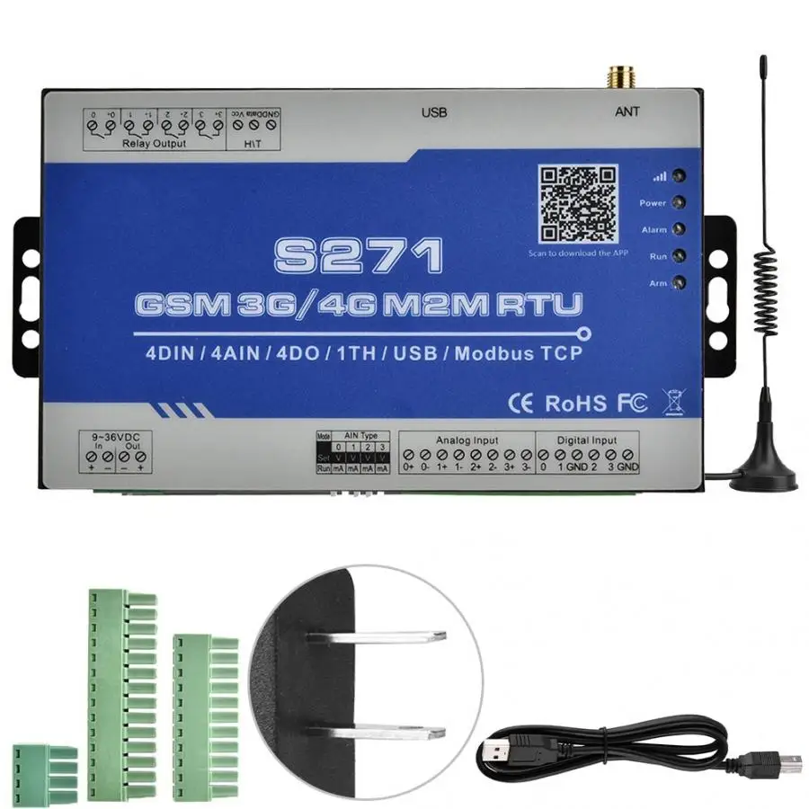 B Сигнализация s охранная домашняя сигнализация комплекты GSM беспроводной дистанционный детектор Температура Влажность SMS сигнализация в режиме реального времени Обнаружение - Цвет: B
